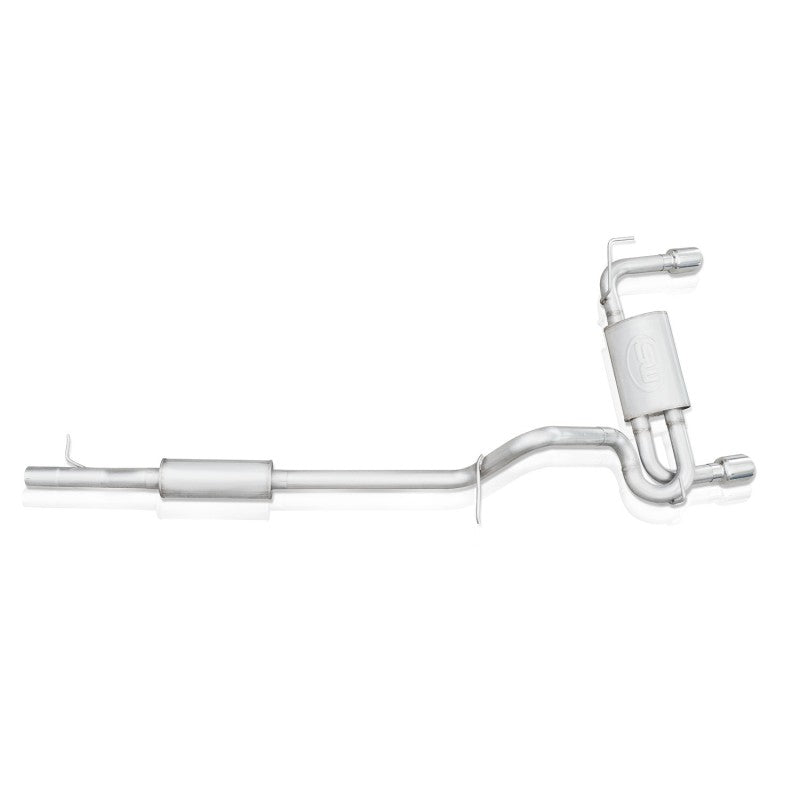 Échappement Catback pour Jeep Wrangler 2012-17 en acier inoxydable