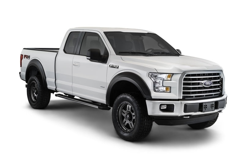 Élargisseurs de garde-boue Bushwacker 15-17 Ford F-150 Styleside Extend-A-Fender Style Flares 4 pièces 67,1/78,9/97,6 po - Noir