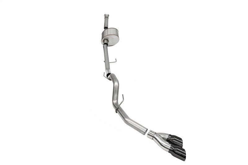 Ford F-150 Corsa 2021-2022 SuperCab/6.5in Bed 5.0L V8 Xtreme Cat-Back Single Side Exit-PVD noir