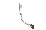 Ford F-150 Corsa 2021-2022 SuperCab/6.5in Bed 5.0L V8 Xtreme Cat-Back Single Side Exit-PVD noir
