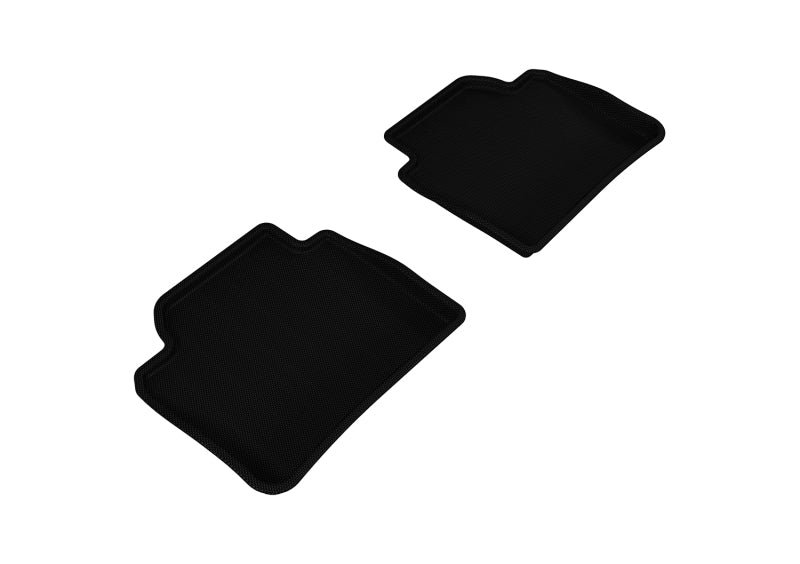 Tapis de sol 3D MAXpider 2012-2020 pour BMW Série 3/Série 4 Gran Coupé F30/F36 Kagu 2e rangée - Noir