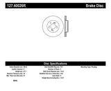 Rotor avant droit rainuré et percé StopTech pour Acura Integra Type R 97-01 / Honda CR-V 97-01