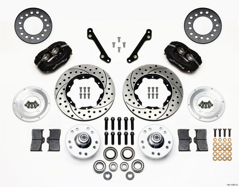 Kit avant Wilwood Forged Dynalite 11,00 pouces percé 70-78 Camaro