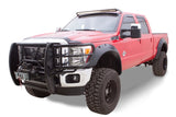 Élargisseurs de style découpé Bushwacker 11-16 Ford F-250 Super Duty 4 pièces - Noir
