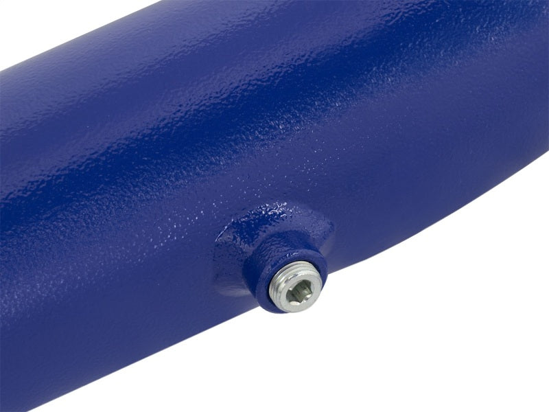 Tube de refroidisseur intermédiaire aFe Bladerunner - Bleu côté chaud/froid 15-16 Ford Mustang EcoBoost L4-2.3L (t)