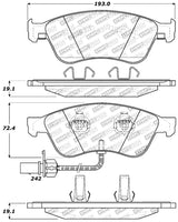 StopTech Performance 07-10 Audi S6/S8 Front Brake Pads