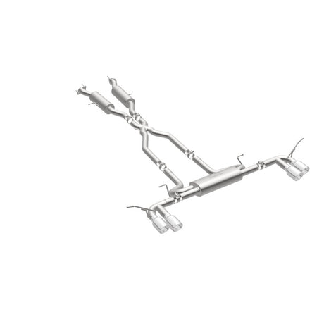 Cat Back MagnaFlow, SS, 2,5 po, pointe polie quadruple fendue de 4 po 14-15 Jeep Grand Cherokee 3,6 L/5,7 L V6/V8