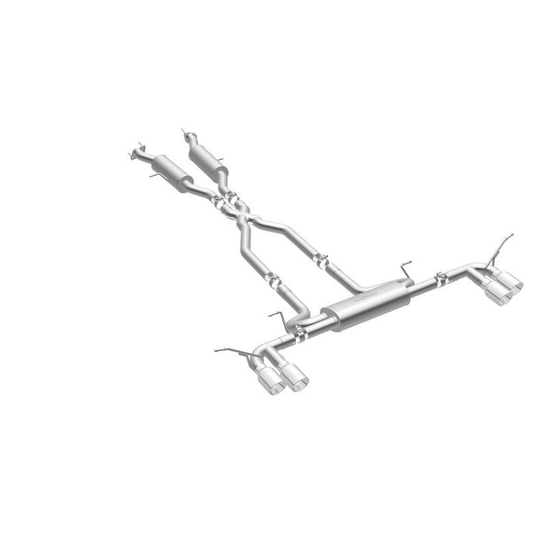 Cat Back MagnaFlow, SS, 2,5 po, pointe polie quadruple fendue de 4 po 14-15 Jeep Grand Cherokee 3,6 L/5,7 L V6/V8