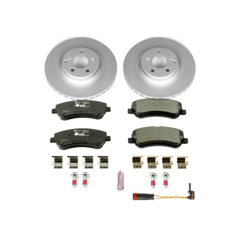 Kit de freins avant Euro-Stop Power Stop 13-15 Mercedes-Benz GLK250