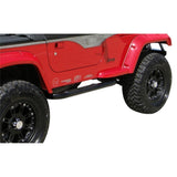 Barre Nerf ronde de 3 pouces pour Jeep Wrangler (YJ) Rampage 1987-1995 - Noir
