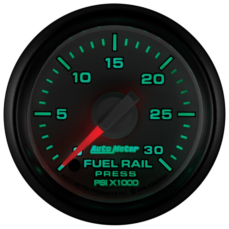Manomètre de pression de rampe de carburant diesel Autometer Factory Match 52,4 mm 0-30 000 PSI SE, Cummins 6,7 L, Dodge