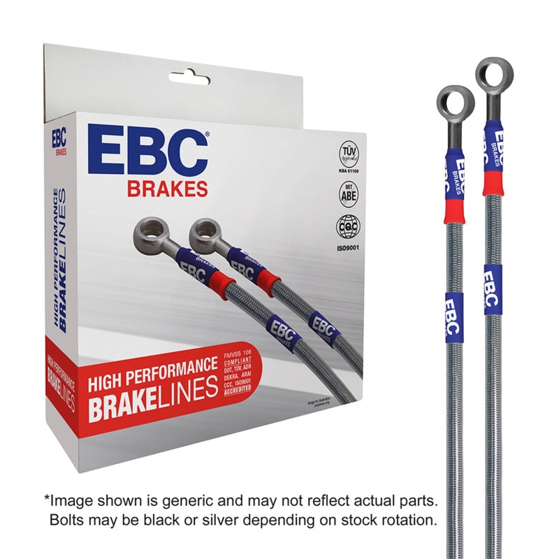 EBC 10-11 Toyota 4 Runner 2.7L Stainless Steel Brake Line Kit