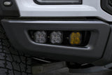 Kit de feux antibrouillard à LED Diode Dynamics 17-20 Ford Raptor SS3 - Blanc Sport