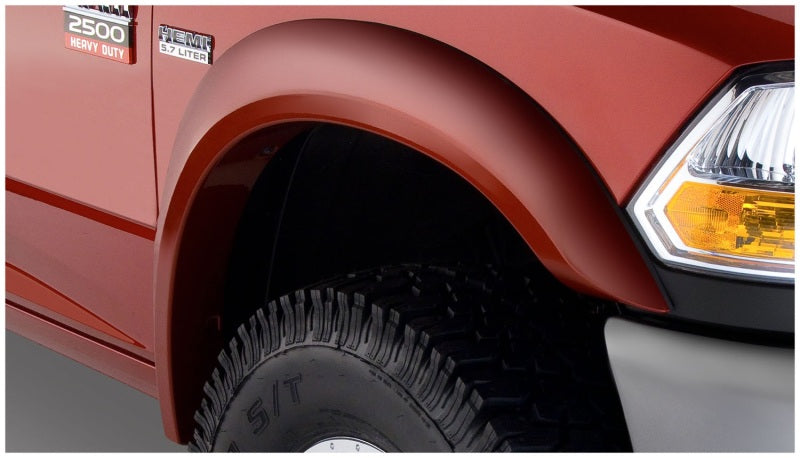 Bushwacker 10-18 Dodge Ram 2500 Fleetside Extend-A-Fender Style Flares 4 pièces 76,3/98,3 pouces - Noir