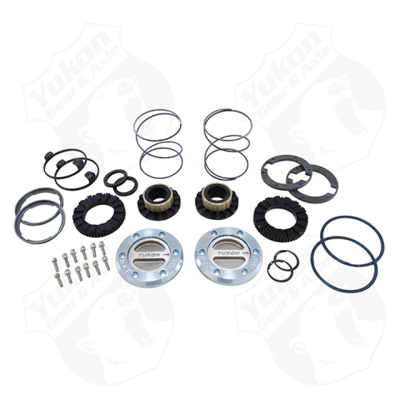 Ensemble de moyeux verrouillables Yukon Gear Hardcore pour Dana 60/30 Spline. 75-93 Dodge / 77-91 GM / 78-97 Ford