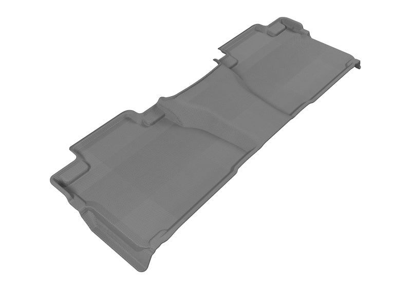 Tapis de sol 3D MAXpider 2014-2020 Toyota Tundra Double Cab Kagu 2e rangée - Gris