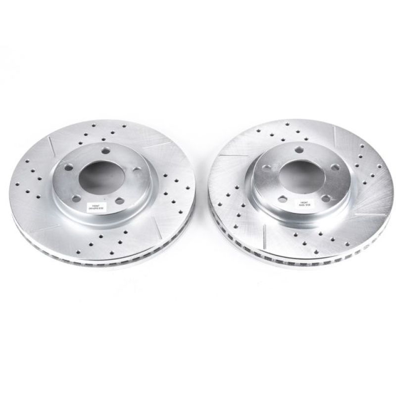 Disques de frein avant Power Stop 07-08 Ford Edge Evolution percés et fendus - Paire