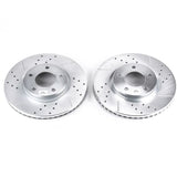 Disques de frein avant Power Stop 07-08 Ford Edge Evolution percés et fendus - Paire