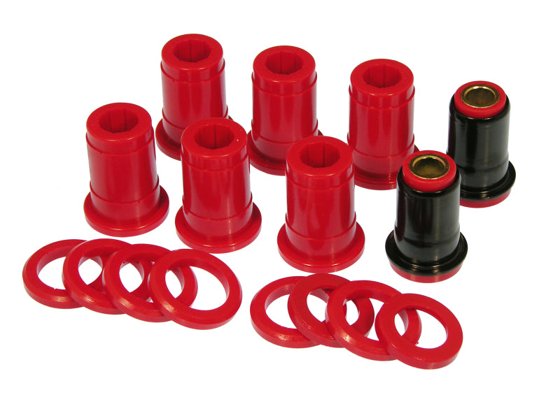 Bagues de bras de suspension supérieur arrière pleine grandeur Prothane 59-64 GM (pour deux supérieurs) - Rouge