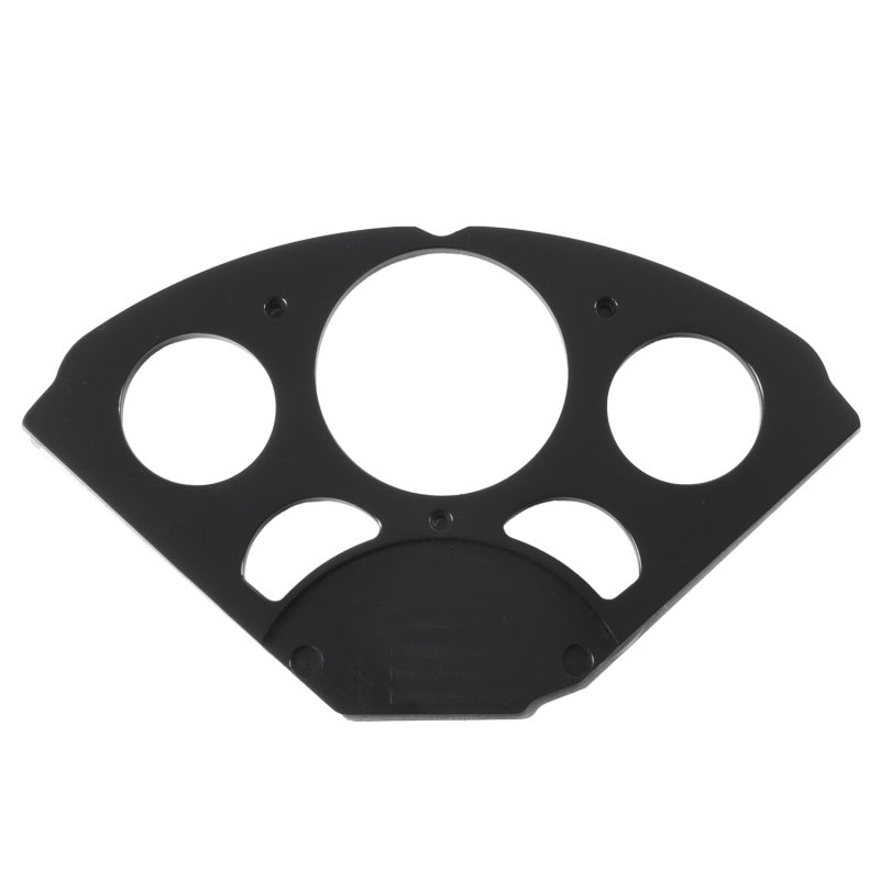 Lunette d'insertion de tableau de bord noire pour voiture Chevy Autometer 55-56