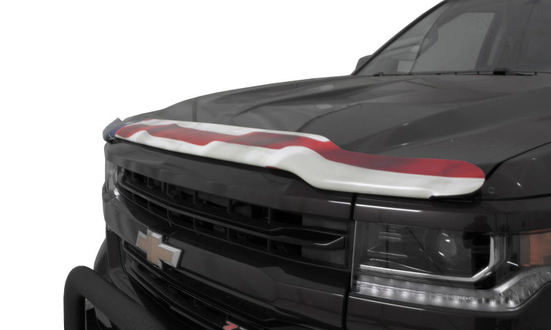 Protecteur de capot Premium Vigilante pour Chevrolet Avalanche 1500 Stampede 2002-2006 - Drapeau