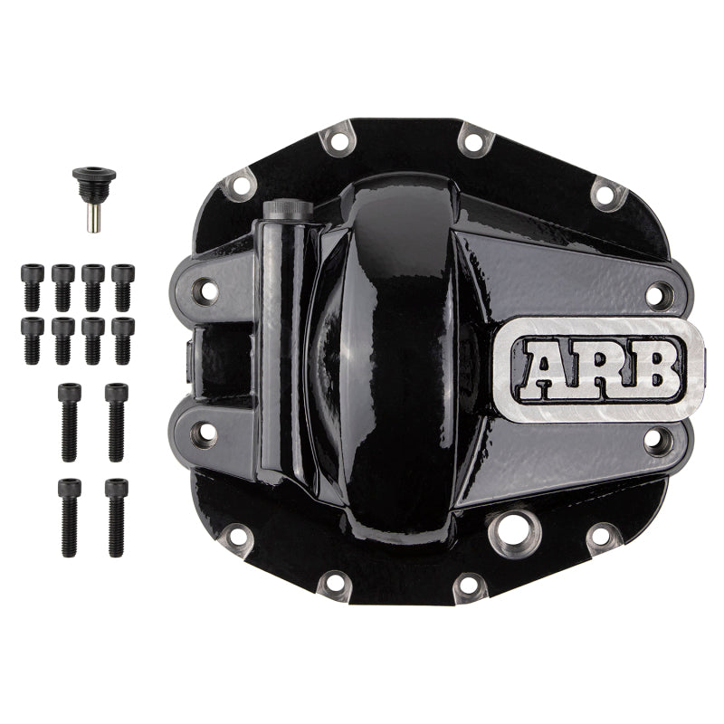 Cache différentiel ARB noir Jeep JL Rubicon avant