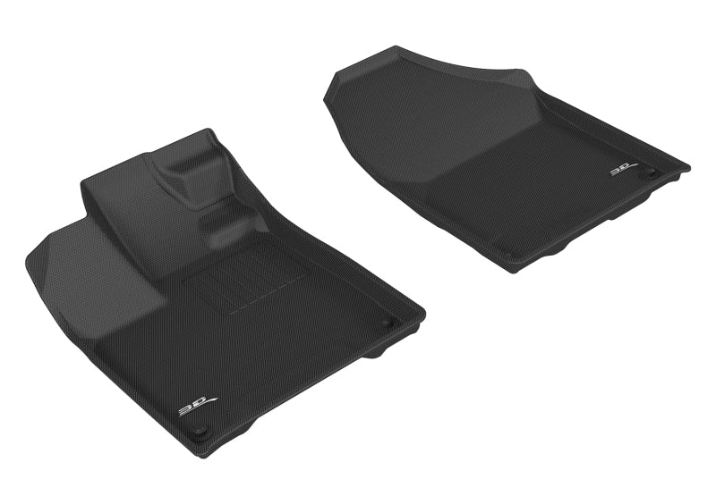 Tapis de sol 3D MAXpider pour Honda Ridgeline Kagu 2017-2020, 1ère rangée - Noir