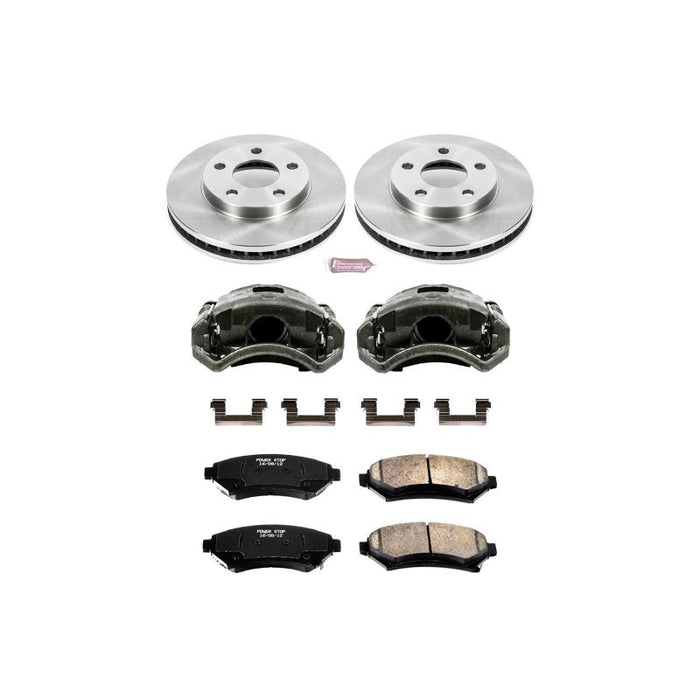 Kit de freins avant Autospecialty Power Stop 97-05 Buick Century avec étriers