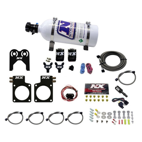 Kit de plaque d'azote Nitrous Express pour Nissan GT-R (35-300 CV) avec bouteille de 5 lb