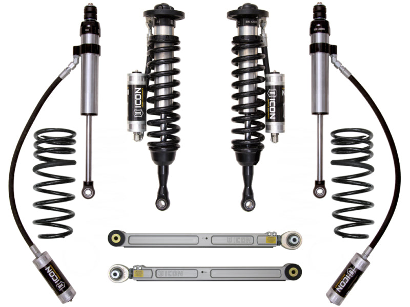 Système de suspension Stage 3 de 1,5 à 3,5 pouces pour Toyota Land Cruiser série 200 de 2008+