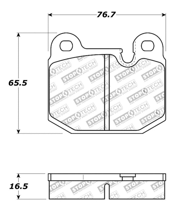 Plaquettes de frein StopTech Street Touring