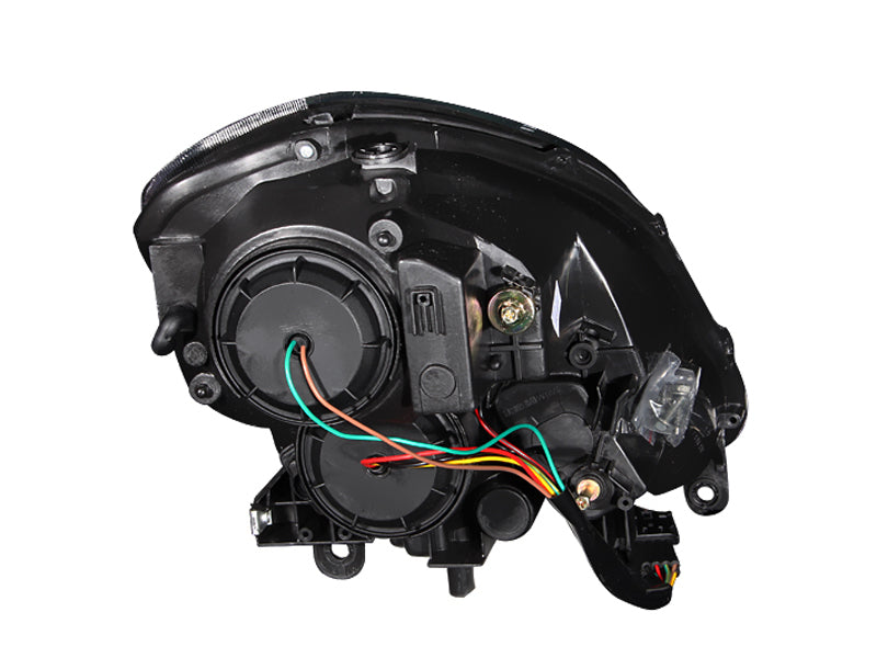 Phares en cristal ANZO 2003-2004 Infiniti G35 Noir