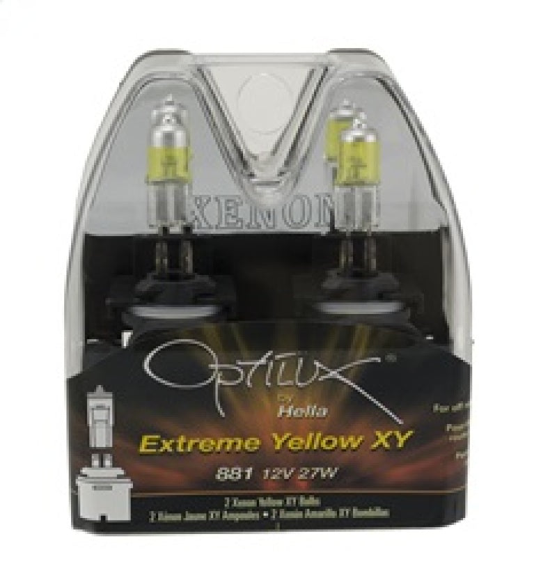 Ampoule Xénon Jaune XY Hella Optilux 881 12V