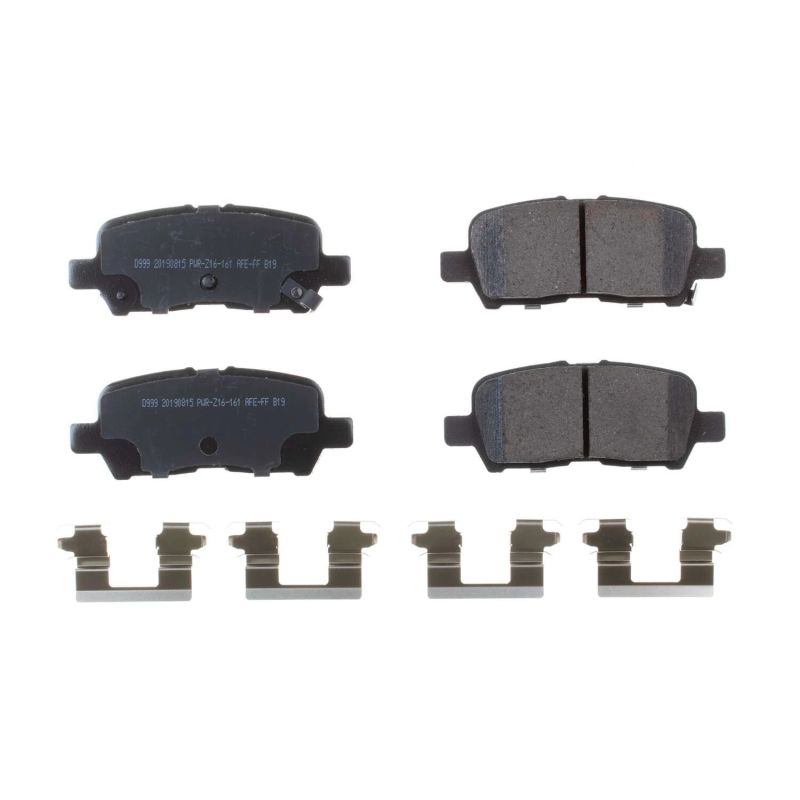 Plaquettes de frein arrière en céramique Power Stop 05-09 Buick Allure Z17 Evolution avec matériel