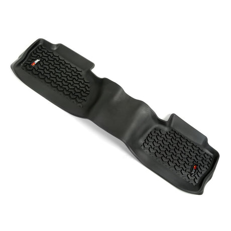 Revêtement de plancher arrière Rugged Ridge noir pour Chevrolet Silverado 1500 Crew Cab 2014-2018