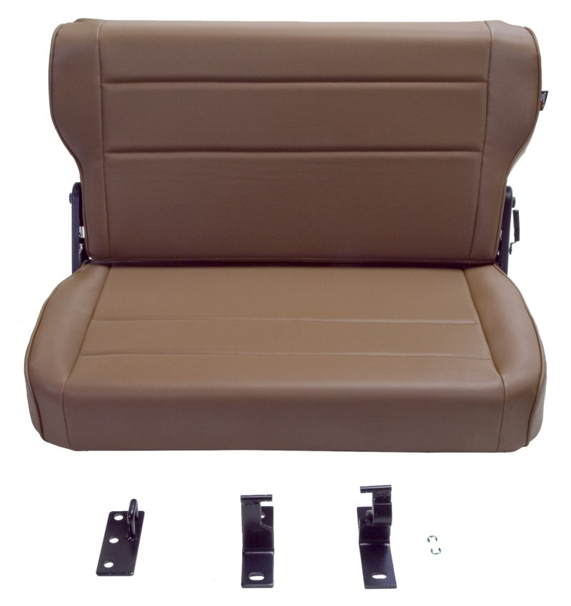 Siège arrière rabattable et basculant Rugged Ridge Spice 76-95 Jeep CJ / Jeep Wrangler