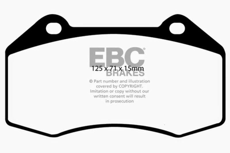 EBC 08-10 Chevrolet Cobalt SS Bluestuff Front Brake Pads