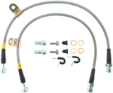 Conduites de frein avant en acier inoxydable StopTech 06-07 Chrysler 300C SRT-8