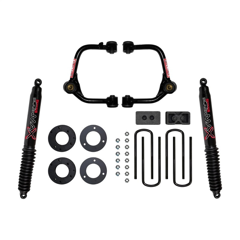 Skyjacker 2021 Ford F-150 4 Wheel Drive Crew Cab Suspension Lift Kit w/ Shock (Black Max)