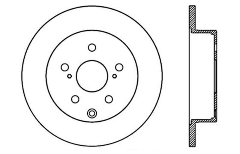 Disque de frein sport percé StopTech