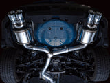 Échappement AWE Tuning 2022+ VB Subaru WRX Touring Edition - Embouts chromés argentés