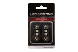 Ampoule LED SMF2 36 mm de Diode Dynamics - Rouge (paire)