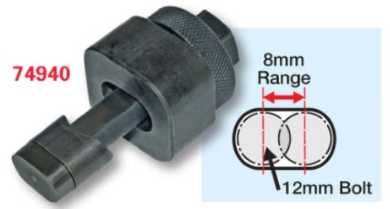 Outil de perforation de fentes SPC Performance 12 x 8 mm