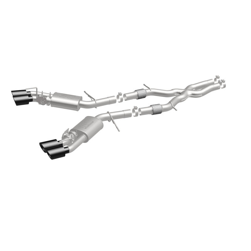 MagnaFlow SYS Cat-Back 2015-2017 Cadillac CTS-V 6.2L Quad 4in Carbon Fiber Tips