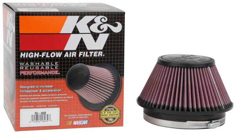 K&N Filter 6 inch Flange 7.5 inch Base 4.5 Top 4 inch Height