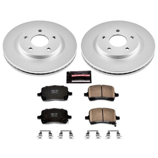 Power Stop 08-11 Chevrolet HHR Front Z17 Evolution Geomet Coated Brake Kit