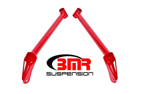 BMR 16-17 6th Gen Camaro Front Of Rear Cradle Brace - Red BMR Suspension