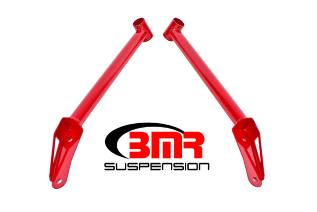 BMR 16-17 6th Gen Camaro Front Of Rear Cradle Brace - Red BMR Suspension