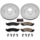 Kit de freins Power Stop 11-12 avec revêtement Geomet pour Ford Taurus Z17 Evolution avant