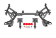 BMR 93-02 4th Gen F-Body K-member Low Mount Turbo LS1 Motor Mounts Standard Rack Mounts - Black BMR Suspension